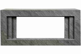 Каминокомплект Line 42 Concrete - Серый бетон с очагом Vision 42 LED