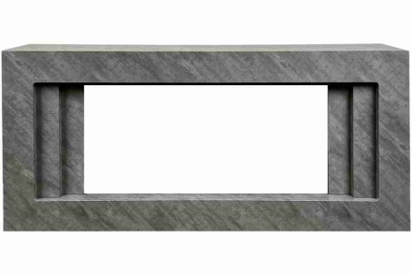 Каминокомплект Line 42 Concrete - Серый бетон с очагом Vision 42 LED