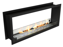Биокамин Contour сквозной 1100 (Estetic Flame)