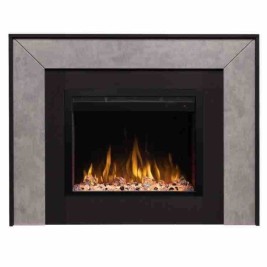 Электрокамин RealFlame Jersey 25,5 GR графит с очагом Saphir 25,5