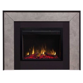 Электрокамин RealFlame Jersey 25,5 GR графит с очагом Saphir 25,5