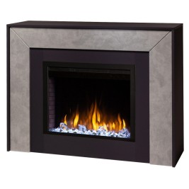 Электрокамин RealFlame Jersey 25,5 GR графит с очагом Saphir 25,5
