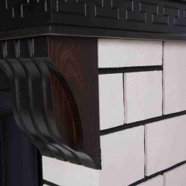 Электрокамин RealFlame Stone Coner AO с очагом Eugene