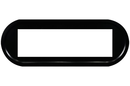 Каминокомплект Ellipse - Черный с очагом Vision 60 LED
