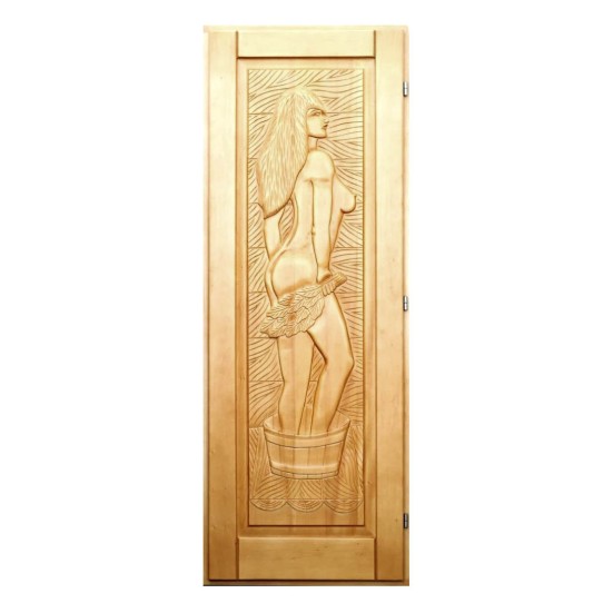 Дверь DoorWood Девушка 70х190, кавказская липа