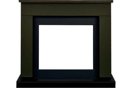 Каминокомплект Bergen 23 (Разборный) - Темная олива с очагом Vision 23 EF LED 3D FX