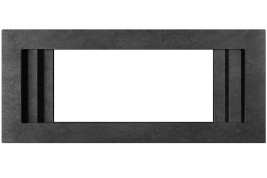 Каминокомплект Line 42 Dark Grey - Темный серый с очагом Vision 42 LOG LED