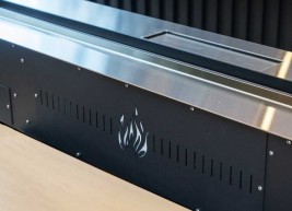 Электрокамин с очагом Schönes Feuer Очаг 3D FireLine 2000 Steel (BASE)