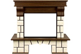 Портал Royal Flame Porto (Разборный) - Темный дуб