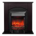 Электрокамин RealFlame Hanna DN орех с очагом Fobos Lux Black RC