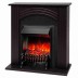 Электрокамин RealFlame Hanna DN орех с очагом Fobos Lux Black RC