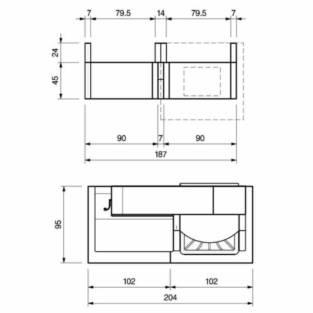 Барбекю MAXIME 2 A: Модуль гриль с духовкой (Palazzetti)