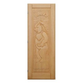 Дверь DoorWood Медведь 70х190, кавказская липа