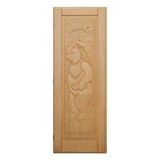 Дверь DoorWood Медведь 70х190, кавказская липа