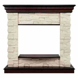 Портал каминный из МДФ RealFlame Elford 25 AO античный дуб, под очаг RealFlame Firefield 25 S IR