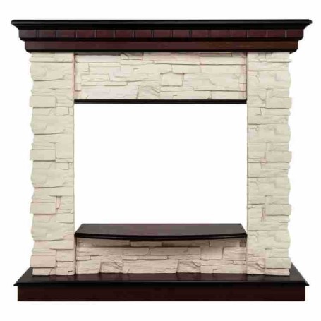 Портал каминный из МДФ RealFlame Elford 25 AO античный дуб, под очаг RealFlame Firefield 25 S IR