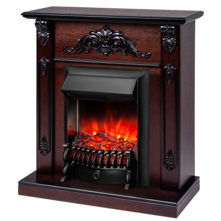 Электрокамин RealFlame Anita AO античный дуб с очагом Fobos Lux Black