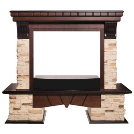 Портал каминный из МДФ RealFlame Rockland AO античный дуб