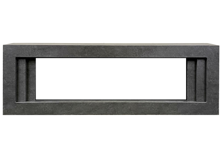 Каминокомплект Line 60 Dark Grey - Темный серый с очагом Vision 60 LOG LED