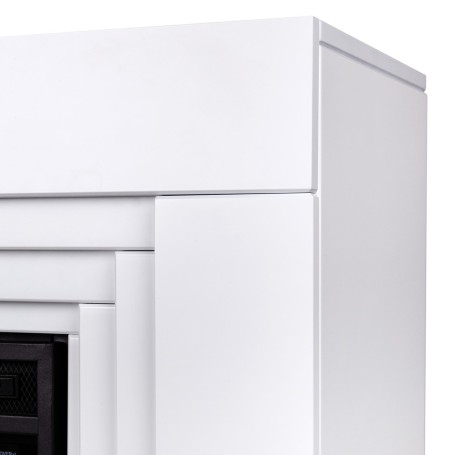 Электрокамин RealFlame Stanley 26 WT белый с очагом 3D Helios 26
