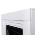 Электрокамин RealFlame Stanley 26 WT белый с очагом 3D Helios 26