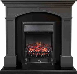 Royal Flame Каминокомплект Langford - Серый графит с очагом Fobos FX Black