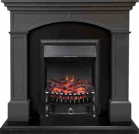 Royal Flame Каминокомплект Langford - Серый графит с очагом Fobos FX Black